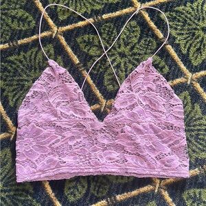 Kimchi Blue Mauve Lace Bralette